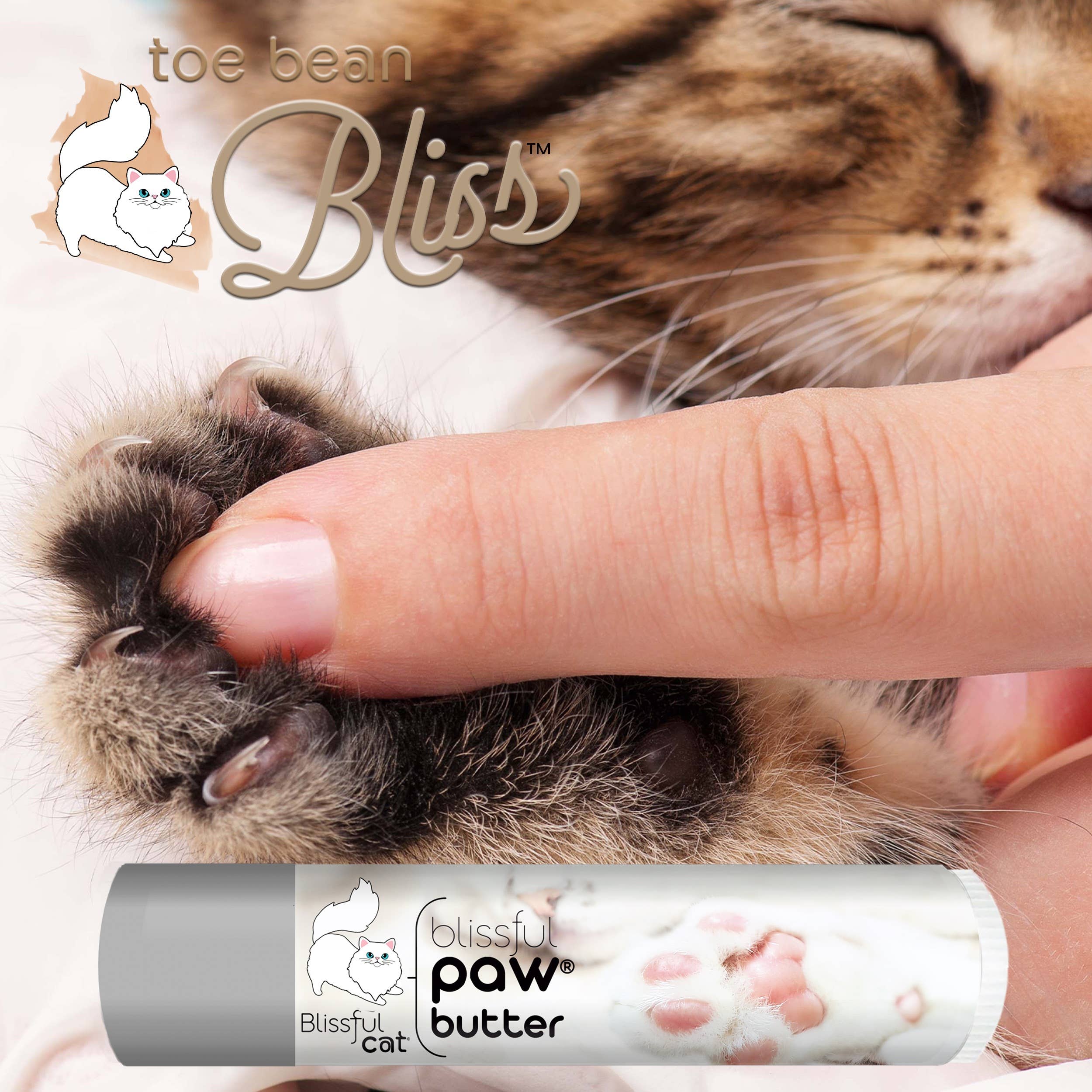 The Blissful Cat Paw Butter – Natural Moisturizer for Dry Cat Paws | 0.15oz Tube